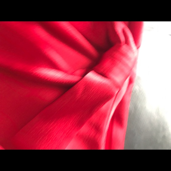 Sold VALENTINO Crepe one shoulder gown dress - Picture 7 of 13